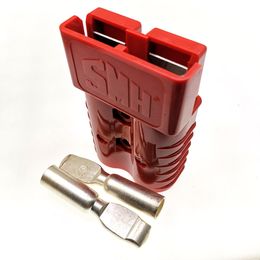 Rojo, original SMH SMH SY350A 600V Tapón de batería de carga con pin, conector de alimentación de UPS 350A para carretillas elevadoras, electrocar, etc.csa, ul, rohs