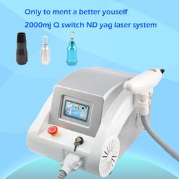 Other Beauty Equipment ND yag laser q-switched laser tattoo removal machine tattoos equipment air cooling