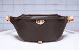 3A Quality M43644 Bumbag Momogran Canvas Belt bag Waist Handbags with Dust bag DHL Free Shipping