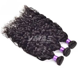 Hot Selling Water Wave Brazilian Human Hair Weaves 100% Unprocessed Human Hair Extensions 3 Bundles Human Weaves Hair Hairpieces
