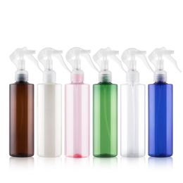 30PCS 250ml Quality Plastic Pump Bottle With Trigger Sprayer Cosmetic Container With Mist Sprayer Coloured PET Perfume Bottle