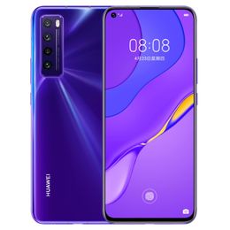 Original Huawei Nova 7 5G Mobile Phone 8GB RAM 128GB 256GB ROM Kirin 985 Octa Core 64.0MP HDR NFC 4000mAh Android 6.53" OLED Full Screen Fingerprint ID Face Smart Cell Phone