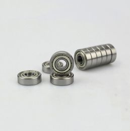 100pcs/lot high quality 627ZZ shielded deep groove ball bearing 627-2Z 627 7x22x7 miniature steel ball bearings 7*22*7 mm