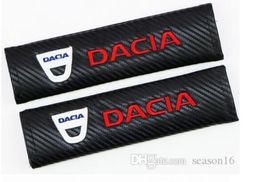 Car Sticker Seat Belt Cover Case For Dacia Duster Logan Sandero Lodgy Auto Accessories Car-Styling 2pcs/lot