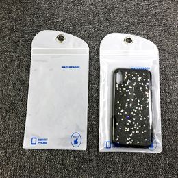 Borsa per imballaggio al dettaglio in plastica con cerniera impermeabile universale di nuovo stile Borsa per custodia per telefono cellulare autobloccante per iPhone Samsung Huawei Pouch Bag