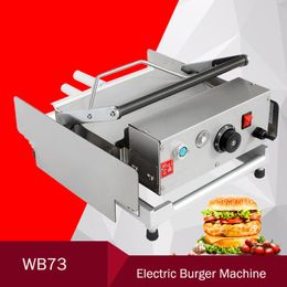 HOT SELLING MCD/KFC Double layer Electric Hamburger Machine / Burger maker/ board bun toaster/ bread toaster/roaster