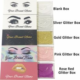 Lash Box with Private Sticker Logo Mink Lashes Customized Label and Designs (Used for Mink Lashes Natural 3D Mink Eyelashes False Lashes)
