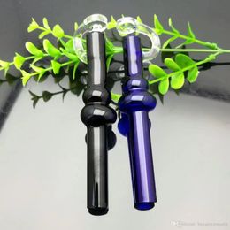 new Colour band cap gourd pipe Wholesale Glass bongs Oil Burner Glass Water Pipes Oil Rigs Smoking Free