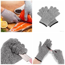 Safety Anti Cut Resistant Gloves Cut Proof Stab Resistant Metal Mesh Butcher Gloves Food Grade Level 5 Kitchen Tools 20pcs