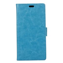 Crazy Horse Texture Leather Wallet Case for Alcatel Pixi 4 3.5