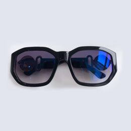 Lusso - Occhiali da sole multilaterali moda donna 2019 Designer di marca femminile Tonalità Occhiali da sole con montatura in acetato per le donne VE4361