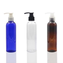 Wholesale- 150ml, Lotion Shower Gel Refillable Bottle, Travel Pump Cap Plastic Bottles for Empty Cosmetic Perfume Facial Cleaner Containers