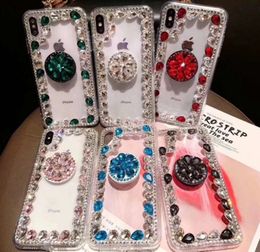 Crystal Diamond phone Case Cover For Iphone 11promax XS Max Xr X 8 7 6 6S Plus and samsung s20plus free ship