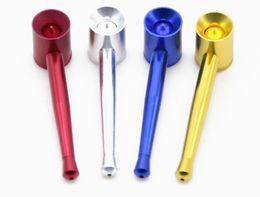 Popular Creative Small Hammer Molding Metal Pipe Bottom Rotating Multi-color Straight-pole Pipe in Europe and America