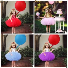 Baby Clothes Girls Princess Sequins Dress Cinderella Evening Dress Bridesmaid Pageant Dresses Summer Flower Dress Halloween Costume CZYQ5270