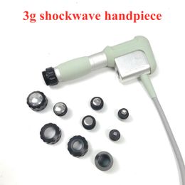 3g pneumatic shockwave handpiece shock wave handle shockwave spare parts for joint pain body pain erectile dysfunction ed treatment