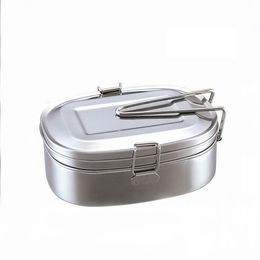 Leak Proof Stainless Steel Food Storage Containers Bento Lunch Box Perfect for Kids and Adults WB2415