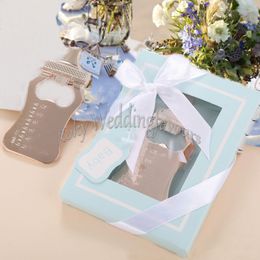 baby bottle opener favors NZ - 20PCS Baby Bottle Wine Opener Baby Shower 1# Birthday Party Gifts Event Favors Christening Baptism Souvenior Keepsakes