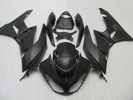 Kawasaki Ninja 2009 2010 2011 için Ücretsiz Özel Fairing Kitleri 2010 2012 ZX6R Siyah Çin Periyodları ZX 6R 636 ZX636 ZX-6R 09-12