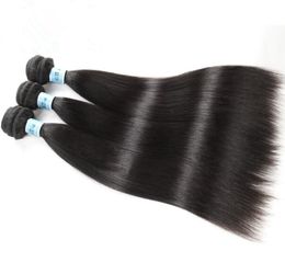 10A Grade Hair Weft Black Hair Weaving Natural Colour Silky Straight Malaysian Virgin Human Hair Bundles for Black Woman Fast Free Shipping