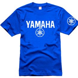 Yamaha logotipo T-shirt dos homens T shirt da motocicleta jogador tshirt top quality 100% algodão de manga curta clothing TES NOVA T-shirt