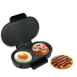 Beijamei Electric BBQ Steak Hamburger Sandwich Maker Grill Meat Roaster Machine Egg Frying Pan Mini Bread Oven