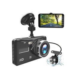 4.0" touch screen car DVR car video recorder 2Ch vehicle dash cam full HD 1080P 170 degrees wide view angle night vision