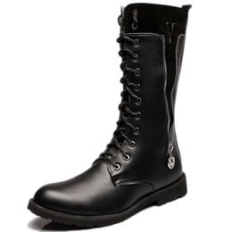 leather boots men 2020 comfortable fashion boots men shoe