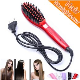free hair brush fast hair straightener comb electric brush comb irons auto straight hair comb brush