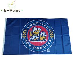 MiLB Amarillo Sod Poodles Flag 3*5ft (90cm*150cm) Polyester Banner decoration flying home & garden Festive gifts