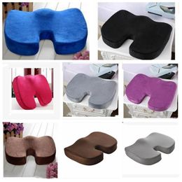 Travel Breathable Seat Massage Chair Cushion Pad For Car Office Home decoration Cushion Coccyx Orthopedic Memory Foam U Seat LXL125