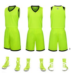 2019 New Blank Basketball jerseys printed logo Mens size S-XXL cheap price fast shipping good quality Apple Green AG001AA12