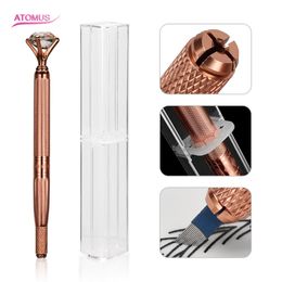 Microblading Manual Pen Eyebrow Tattoo Manual Pen Microblade Manual Pen with Storage Box Set Tattoo Supply