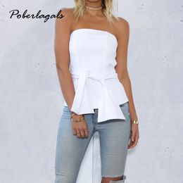 Summer Sexy Bra Bandage Strapless Top Casual Back Zipper Camisole Tank Women Tops Evening Party Club Crop Top Bustier Y19042801
