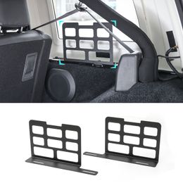 Iron Shelf Black Trunk Storage Rack Decoration Cover For Jeep Wrangler JL 2018+ Auto Interior Accessories