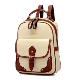 Designer-Backpacks Leather Shoulder School Bags For Teenagers Girls Laptop Backpack Waterproof Travel Bagpack Mochila Feminina