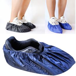 hot shoes cover reusable storage unisex rain boots waterproof non-slip machine washable cloth shoe bag shoe