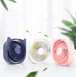 2020 new fan creative mini small fan usb electric fan student dormitory desktop portable fans dhl free