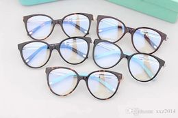 NEW arrival 2152 Love shape female frame quality metal and pure-plank prescription galssses 52-17-135 full-set case freeshipping