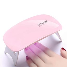 Portable Mini LED Lamp Nail Dryer USB Charge LED Light Quick Dry Nails Gel Manicure For Nail Art 6W