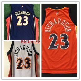 basketball jersey college Jason 23 Richardson Jersey throwback jersey mesh stitched embroidery custom size S-5XL