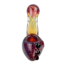 Latest styles Hand blown hand pipe high heels glass pipes smoking pipe for tobacco smoking best gift for girl