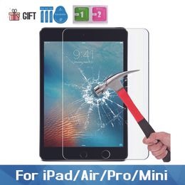 9H Screen Protector for iPad Air 2 1 5th 6th Gen 9.7" Tempered Glass Pro 11 12.9 Screens Protect