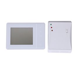 Freeshipping Program mable Wireless Thermostat Digital Lcd Display App Control Temperature Tester Meter Measurement Tools Hy01Rf-16A