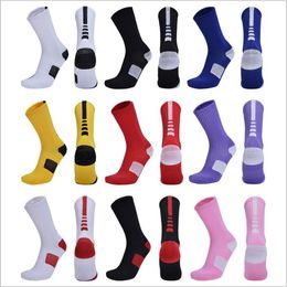 Socks Mens Basketball Sports Stockings Skateboard Knee High Socks Fashion Athletic Socks Calcetines Street Hosiery Anklet Men Underwear 4787