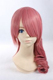 Cosplay Wigs Final Fantasy Serah Farron Long Pink Anime Hair Girl fashion Wigs