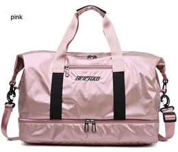 Fashion Duffel Bags Large volume dry-wet seperate Long journey travel bags versatile Sport casual bags