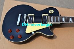 Black Custom Shop Electric Guitar Mahogany Body New Arrival HOT free shipping