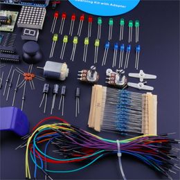 Freeshipping Project Super Starter Kit with Tutorial / 5V Relay/ R/3 /Motor/ Prototype Expansion Board for