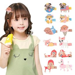 2020 new Cute cartoon girls hair clips glisten animal baby BB clips designer hair clips kids barrettes baby girl hair accessories